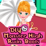 DIY Monster High Rain Boots